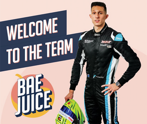 Bae Juice sponsors Australian F3 driver Dylan Young for the 2021 season.